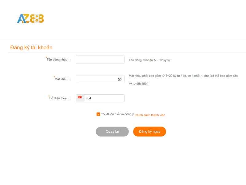 Hướng dẫn các bước tham gia Casino tại AZ888 Hướng dẫn các bước tham gia Casino tại AZ888