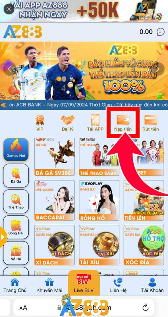 Truy cập trang chủ AZ888 Truy cập trang chủ AZ888